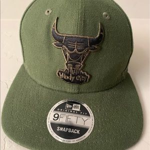 Chicago Bulls Windy City Green Snapback New Era
